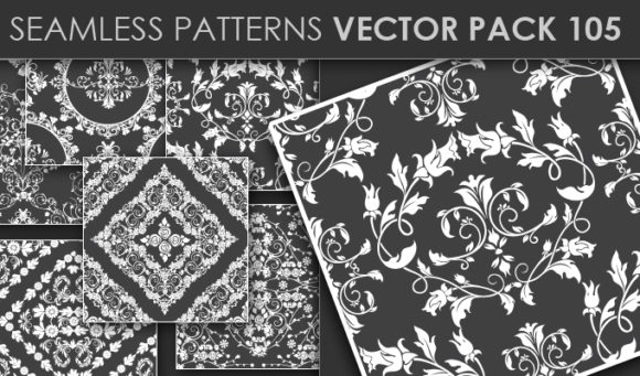 Seamless Patterns Vector Pack 105 1