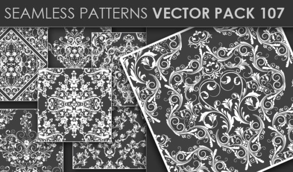 Seamless Patterns Vector Pack 107 1