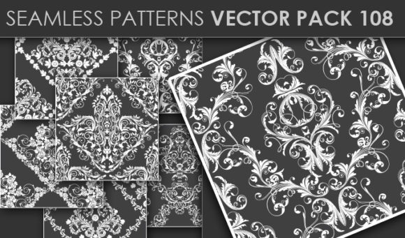 Seamless Patterns Vector Pack 108 1