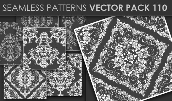 Seamless Patterns Vector Pack 110 1