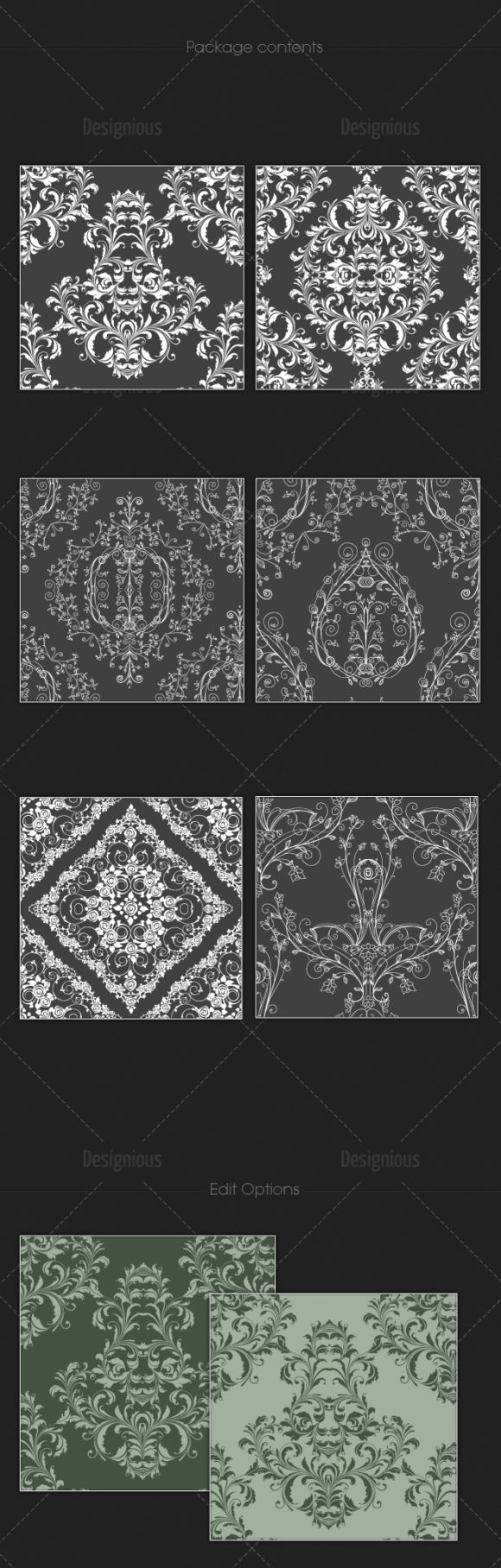 Seamless Patterns Vector Pack 110 2
