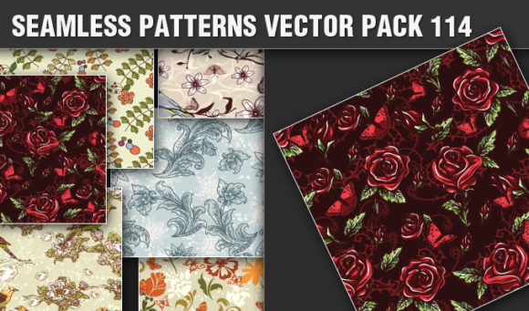 Seamless Patterns Vector Pack 114 1