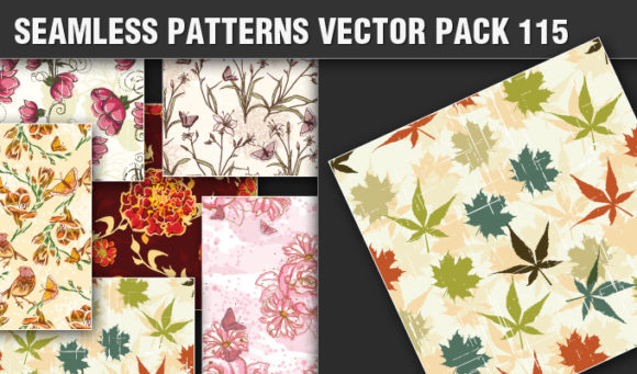 Seamless Patterns Vector Pack 115 1