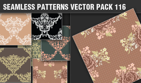 Seamless Patterns Vector Pack 116 1