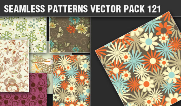 Seamless Patterns Vector Pack 121 1