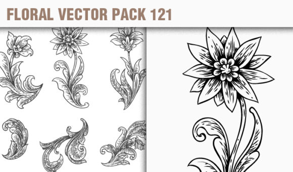 Floral Vector Pack 121 1