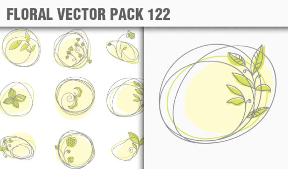 Floral Vector Pack 122 1