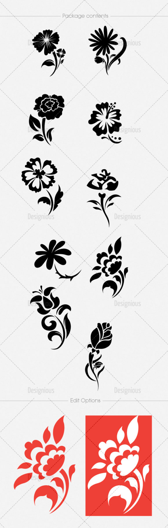 Floral Vector Pack 125 2