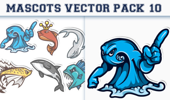 Mascots Vector Pack 10 1
