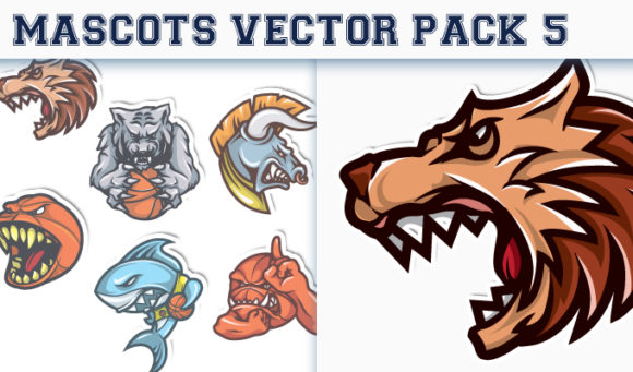 Mascots Vector Pack 5 1