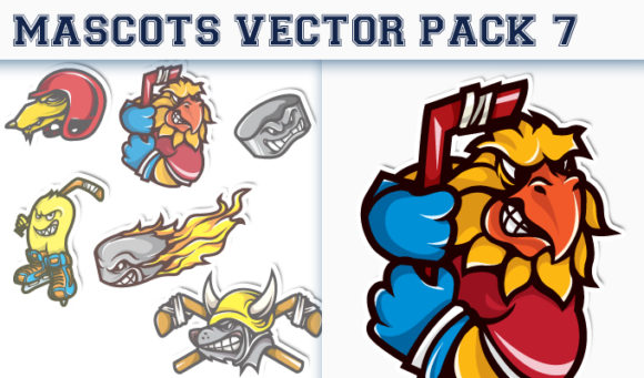 Mascots Vector Pack 7 1