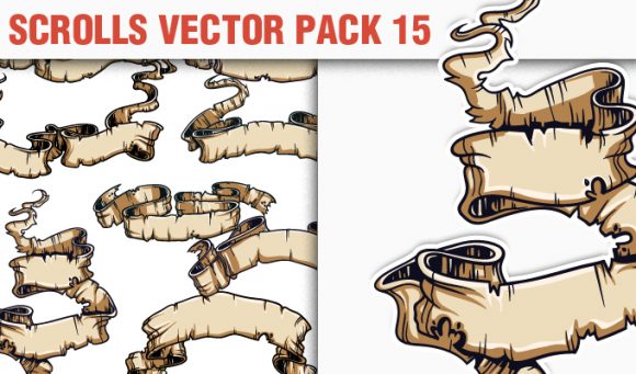 Scrolls Vector Pack 15 1