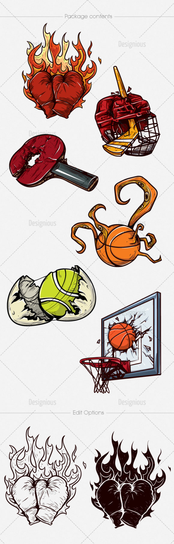 Sport Concepts Vector Pack 4 2