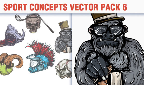 Sport Concepts Vector Pack 6 1