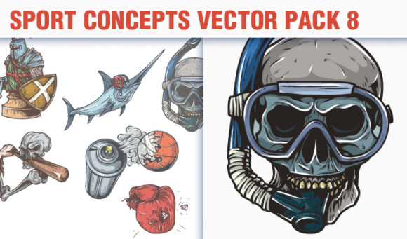 Sport Concepts Vector Pack 8 1