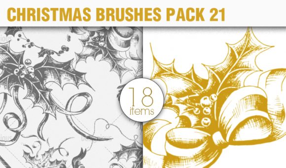 Christmas Brushes Pack 21 1