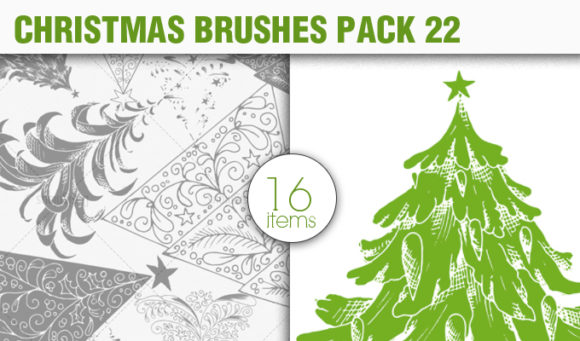 Christmas Brushes Pack 22 1