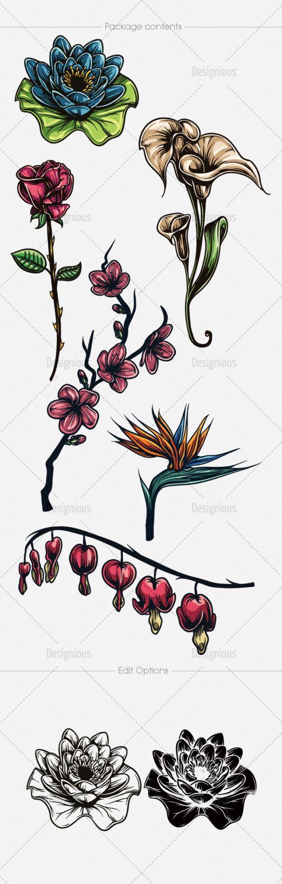 Floral Vector Pack 137 2