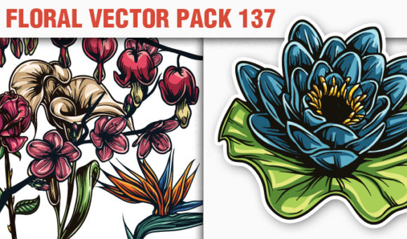 Floral Vector Pack 137 1