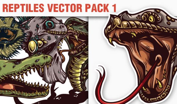Reptiles Vector Pack 1 1