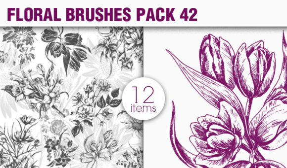 Floral Brushes Pack 42 1