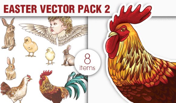 Easter Vector Pack 2 1