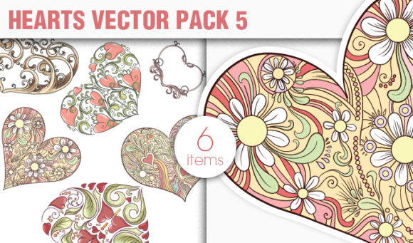Hearts Vector Pack 5 1