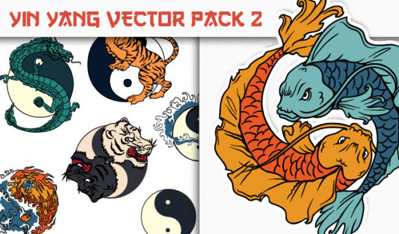 Yin Yang Vector Pack 1 1