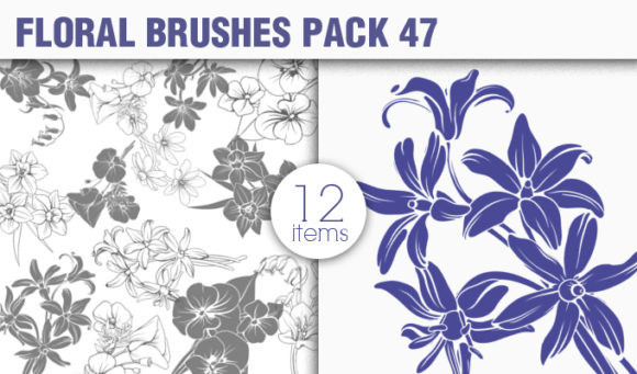 Floral Brushes Pack 47 1