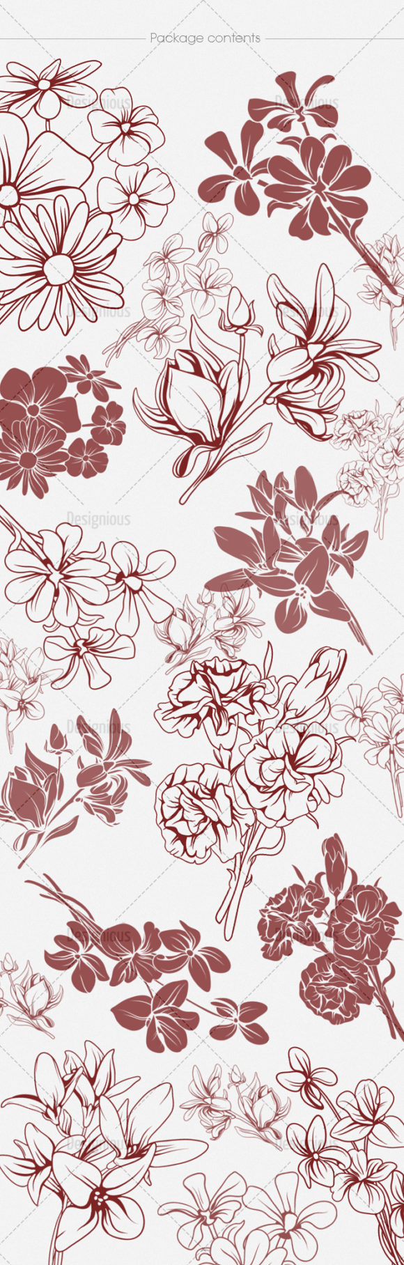 Floral Brushes Pack 48 2