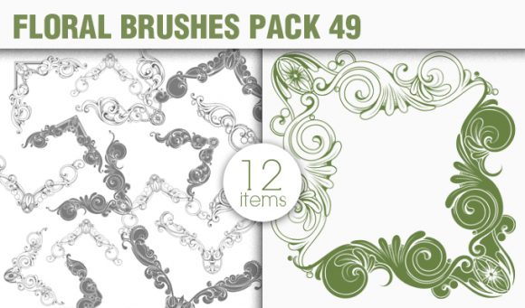 Floral Brushes Pack 49 1