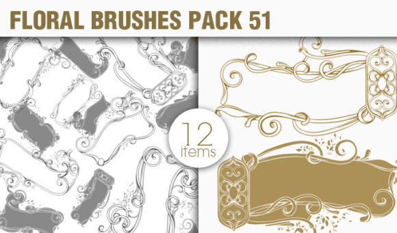 Floral Brushes Pack 51 1