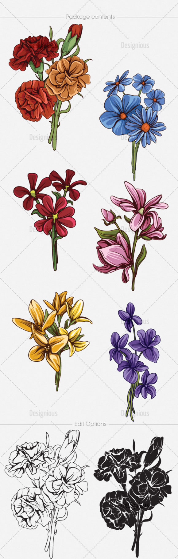 Floral Vector Pack 143 2