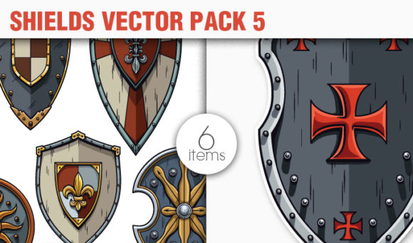 Shields Vector Pack 5 1