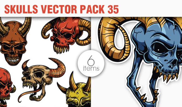 Skulls Vector Pack 35 1