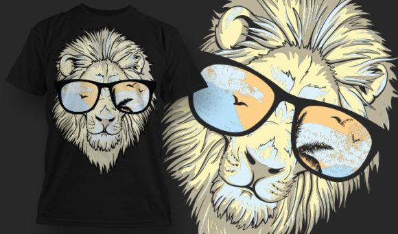 Lion T-shirt Design 629 1