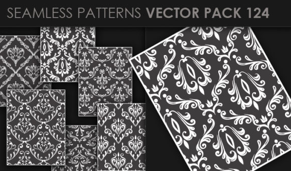 Seamless Patterns Vector Pack 124 1