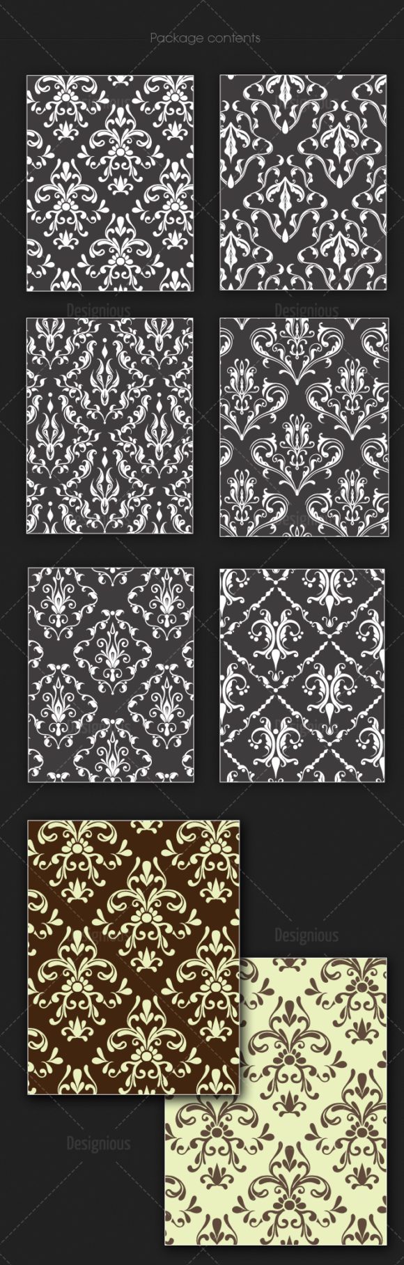 Free Seamless Patterns Vector Pack 132 2