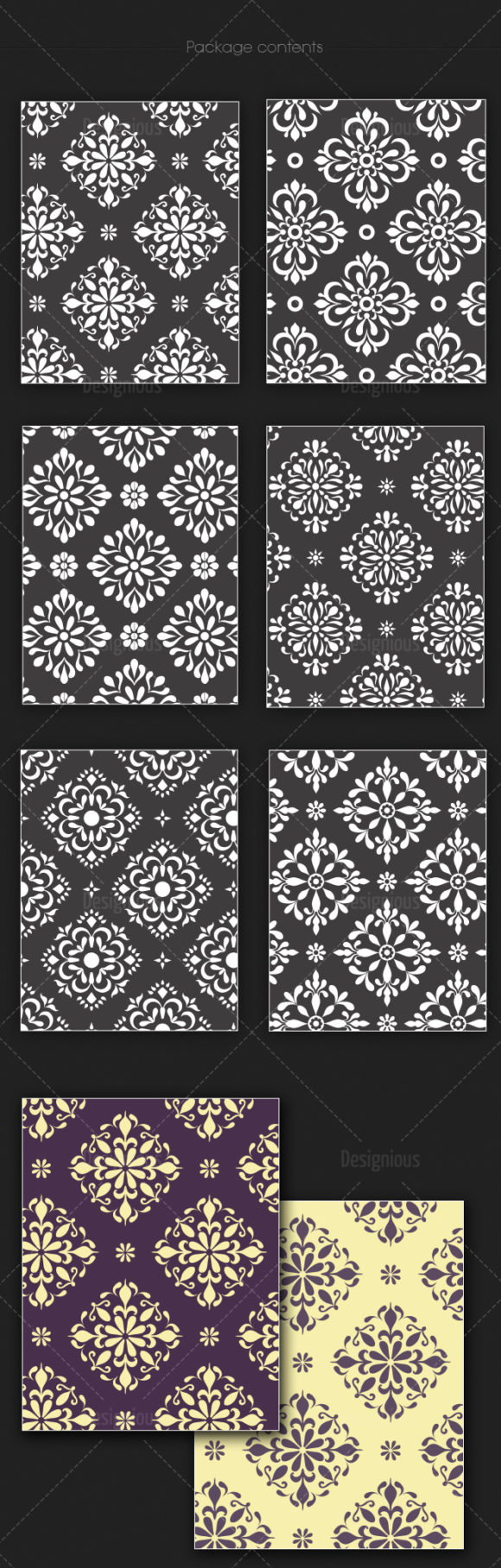Seamless Patterns Vector Pack 138 2