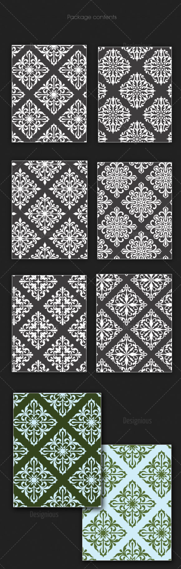 Seamless Patterns Vector Pack 141 2