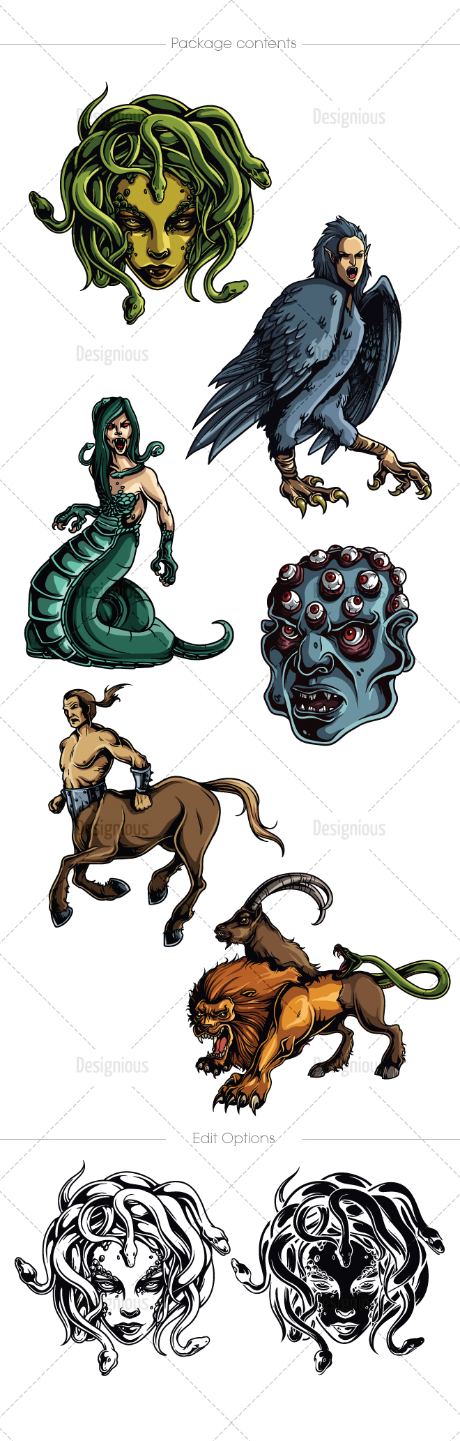 greek mythology creatures
