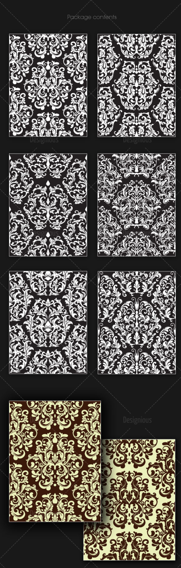 Seamless Patterns Vector Pack 143 2