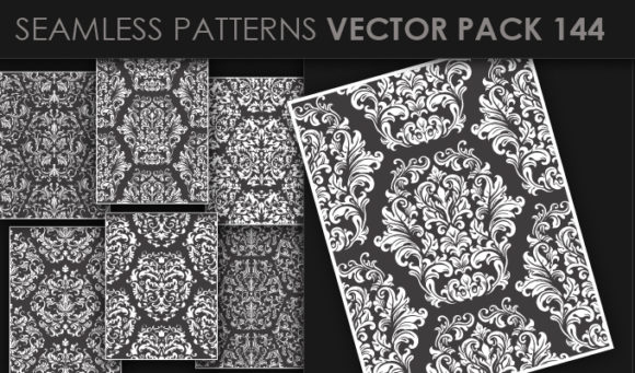 Seamless Patterns Vector Pack 144 1