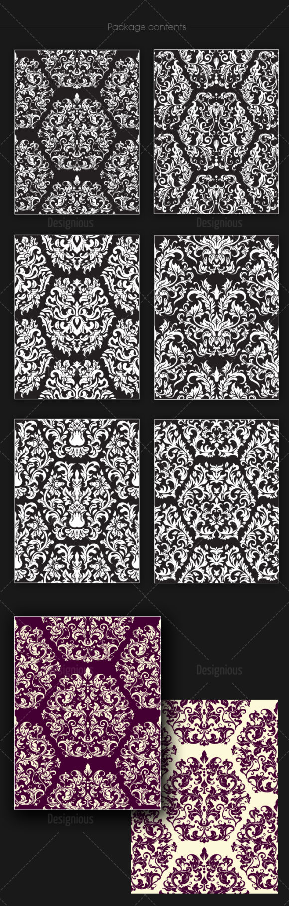 Seamless Patterns Vector Pack 148 2