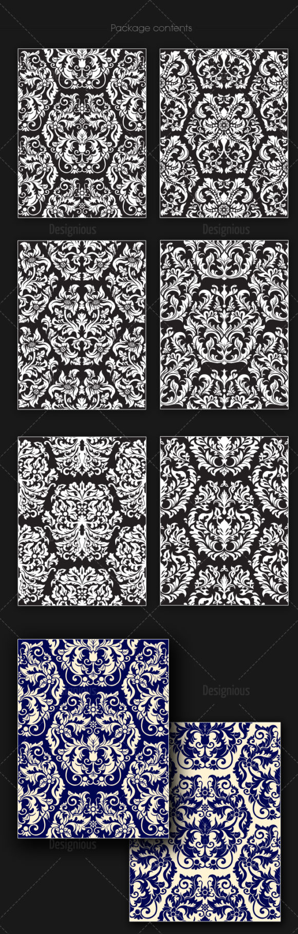Seamless Patterns Vector Pack 149 2