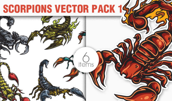 Scorpions Vector Pack 1 1