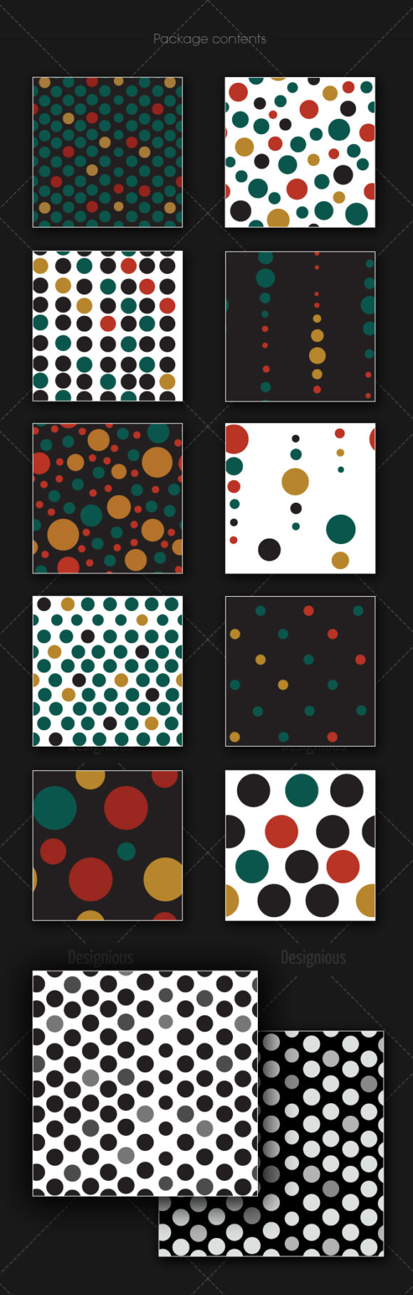 Seamless Patterns Vector Pack 156 2