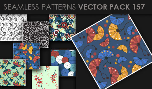 Seamless Patterns Vector Pack 157 1