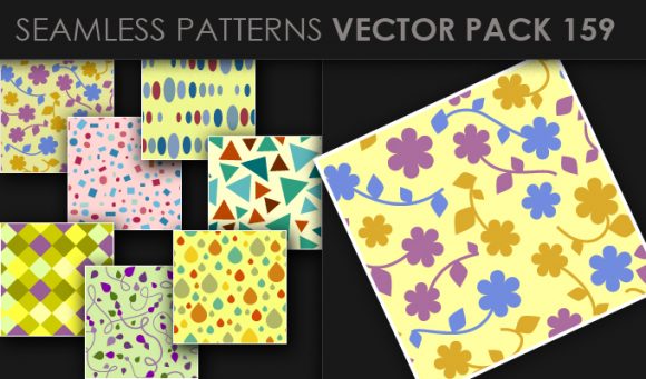 Seamless Patterns Vector Pack 159 1
