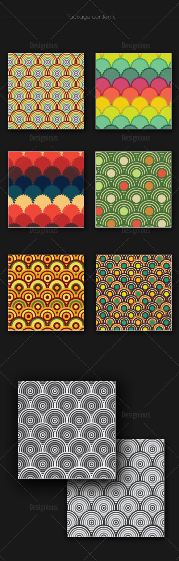 Seamless Patterns Vector Pack 163 2